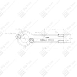 Plug Valve Wrench, FMC BE, 3" DR50 - DR150